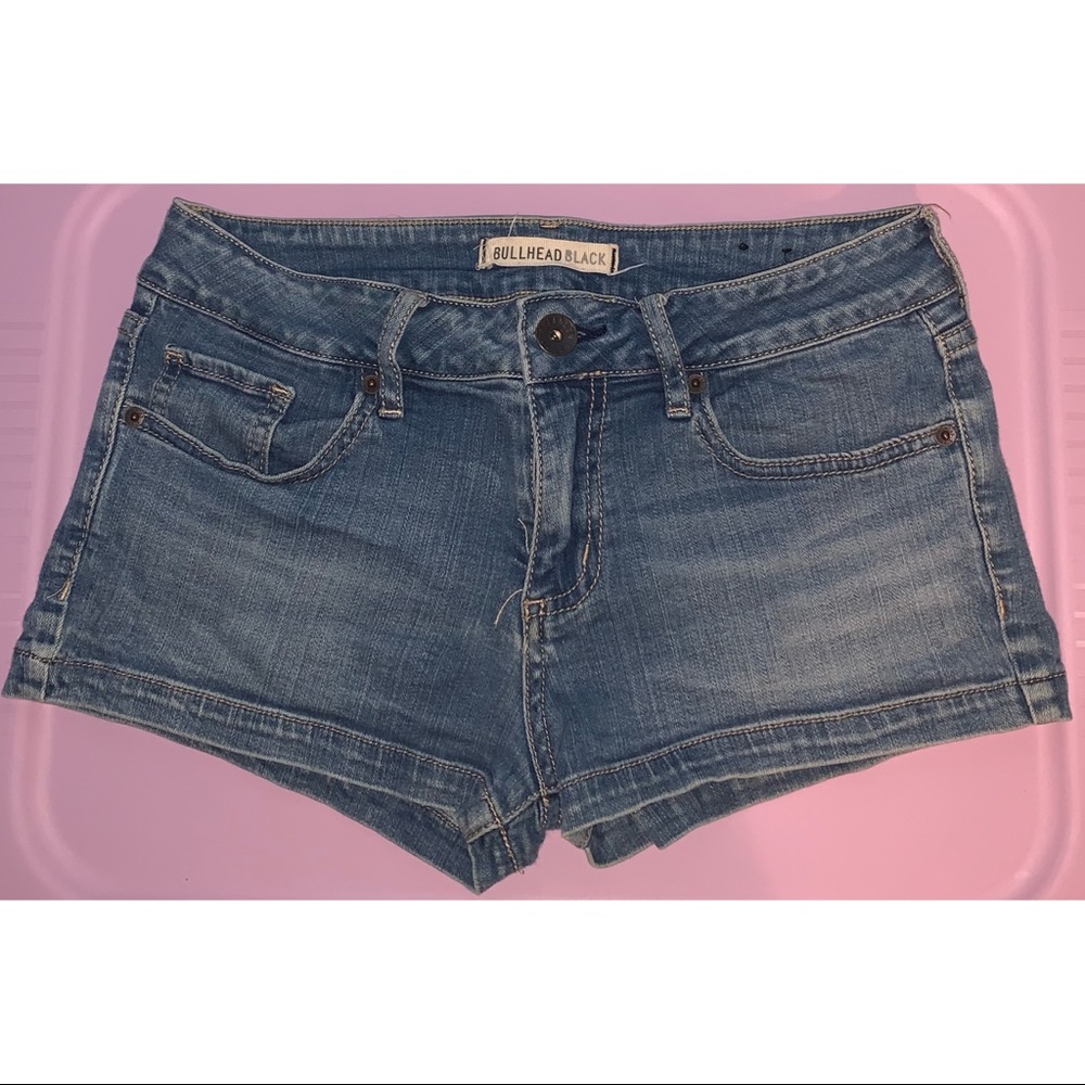 (2/$20) BULLHEAD BLACK Denim Shorts